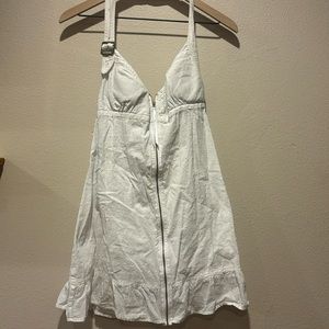 White vintage summer dress